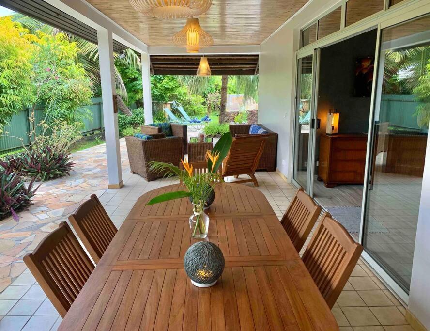Villa Hoama Lodge Moorea Teavaro エクステリア 写真