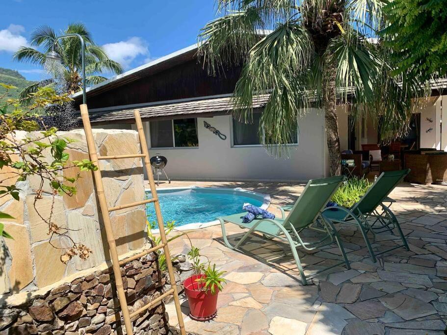 Villa Hoama Lodge Moorea Teavaro エクステリア 写真