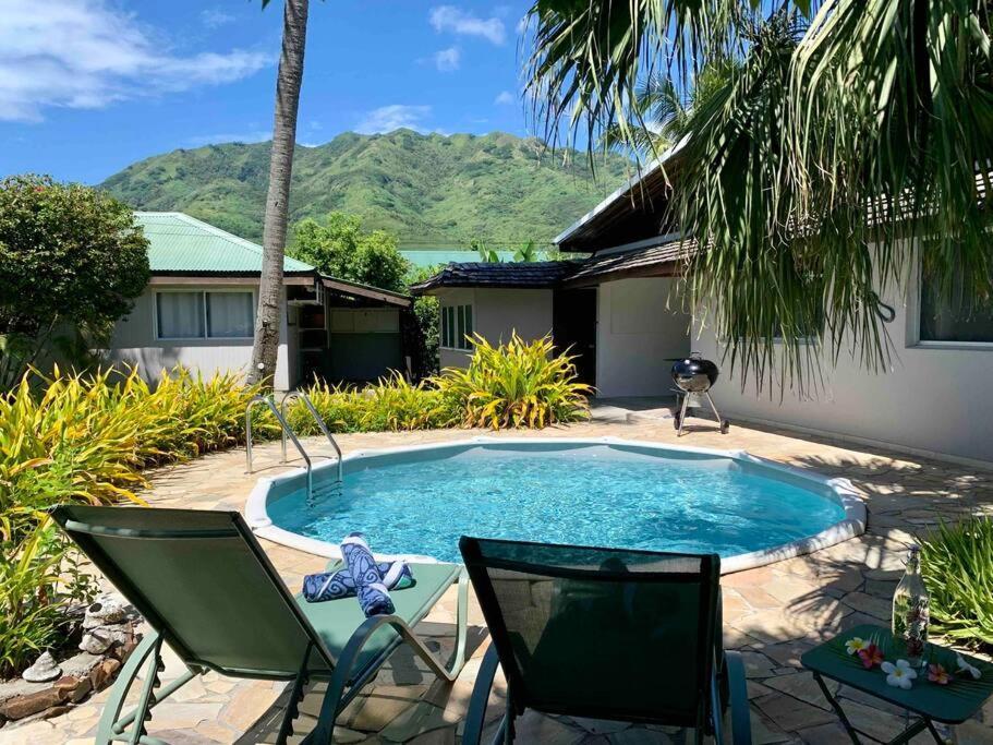 Villa Hoama Lodge Moorea Teavaro エクステリア 写真